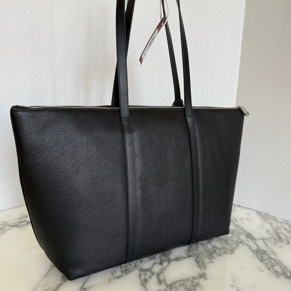 Radley London Lynton Close Black Leather Ziptop Tote Bag NEW 111274 - Picture 3 of 16
